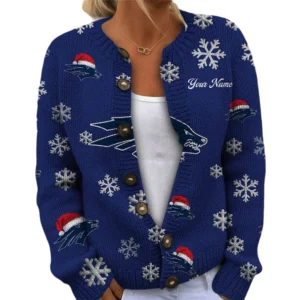 Nevada Wolf Pack Women’s Knit Cardigan Sweater New 2026 Limited Customize Name