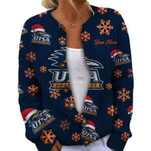 UTSA Roadrunners Women’s Knit Cardigan Sweater New 2026 Limited Customize Name