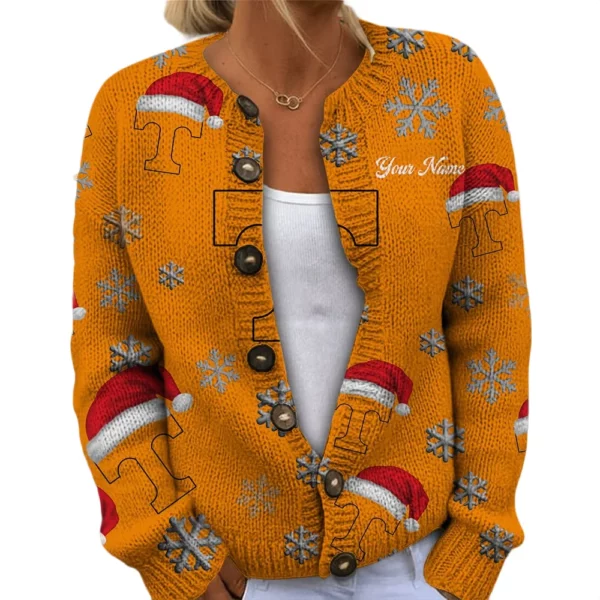 Tennessee Volunteers Women’s Knit Cardigan Sweater New 2026 Limited Customize Name