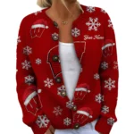 Wisconsin Badgers Women’s Knit Cardigan Sweater New 2026 Limited Customize Name