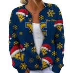 West Virginia Mountaineers Women’s Knit Cardigan Sweater New 2026 Limited Customize Name