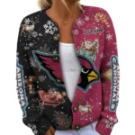 Arizona Cardinals Women’s Knit Cardigan Sweater New 2026 Customize Name