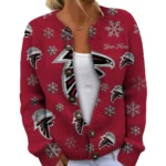 Atlanta Falcons Women’s Knit Cardigan Sweater New 2026 Limited Customize Name
