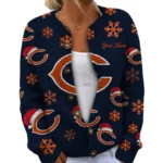 Chicago Bears Women’s Knit Cardigan Sweater New 2026 Limited Customize Name