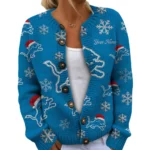 Detroit Lions Women’s Knit Cardigan Sweater New 2026 Limited Customize Name
