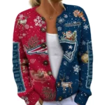 New England Patriots Women’s Knit Cardigan Sweater New 2026 Customize Name