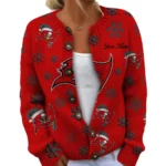 Tampa Bay Buccaneers Women’s Knit Cardigan Sweater New 2026 Limited Customize Name