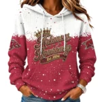 Arkansas Razorbacks Women's Waffle Pullover Hoodie Limited
