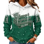 Hawaii Rainbow Warriors Women's Waffle Pullover Hoodie Limited