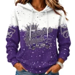 Kansas State Wildcats Women's Waffle Pullover Hoodie Limited