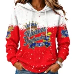 Kansas Jayhawks Women's Waffle Pullover Hoodie Limited