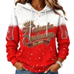 Nebraska Cornhuskers Women's Waffle Pullover Hoodie Limited