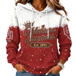 Oklahoma Sooners Women's Waffle Pullover Hoodie Limited