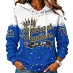 Pittsburgh Panthers Women's Waffle Pullover Hoodie Limited