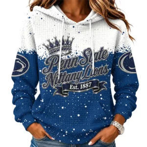 Penn State Nittany Lions Women's Waffle Pullover Hoodie Limited