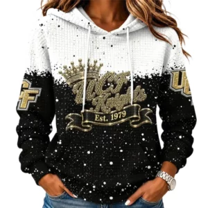 UCF Knights Women's Waffle Pullover Hoodie Limited