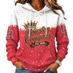 Houston Cougars Women's Waffle Pullover Hoodie Limited