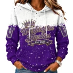 Washington Huskies Women's Waffle Pullover Hoodie Limited