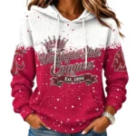 Washington State Cougars Women's Waffle Pullover Hoodie Limited