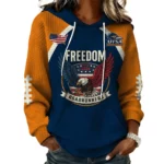 UTSA Roadrunners x Freedom American Women's Waffle Knit Pullover Hoodie Limited