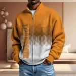 Tennessee Volunteers Men’s Full Zip Waffle Knit Long Sleeve Sweatshirt Limited